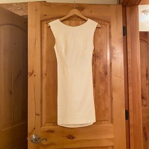 Theory White Sheath Dress